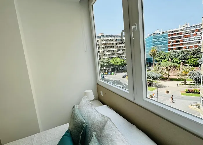 Vistas Plaza Espana Centro Ciudad Palmas *