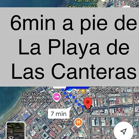 Daire Vistas Plaza Espana Centro Ciudad Palmas *